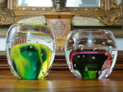 Windlicht Set Kristall Glas Stil Murano Teelicht Handgefertigt Kerzenhalter Edel