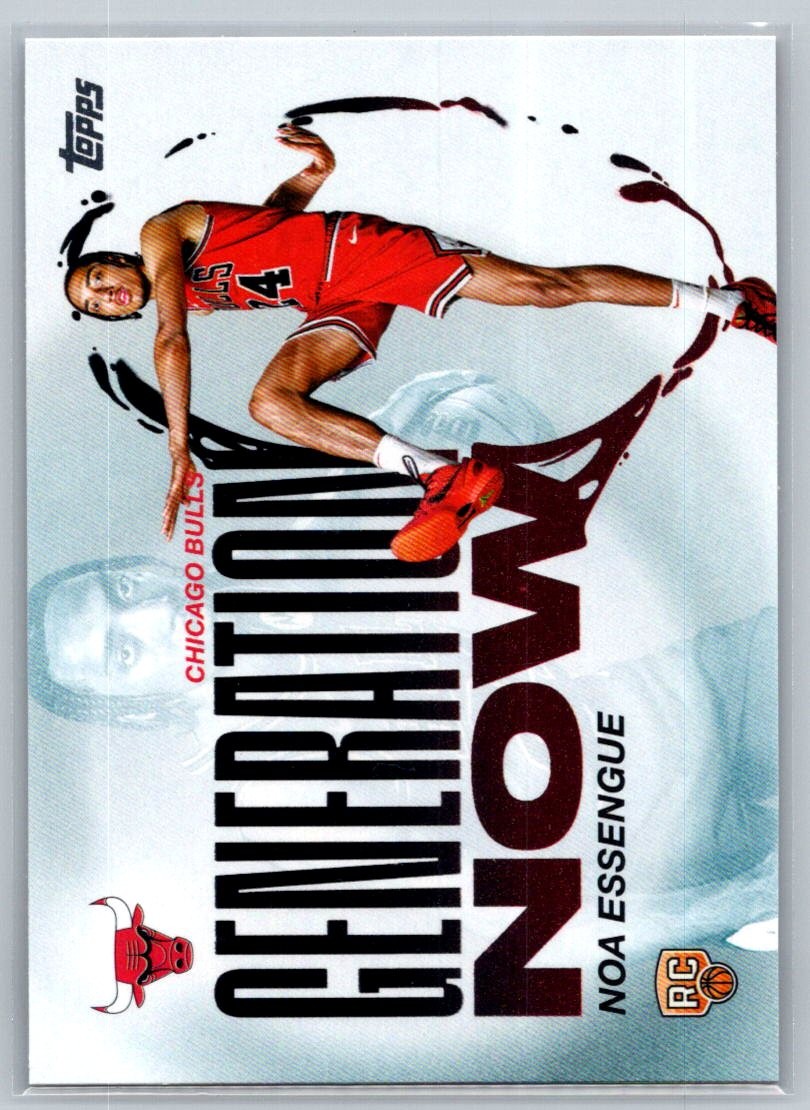 💎2025-26 Topps Basketball Generation Now #GN-12 Noa Essengue - Bulls💎