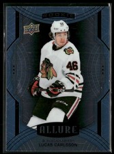 2020-21 Upper Deck Allure #103 Lucas Carlsson Chicago Blackhawks Rookie Card
