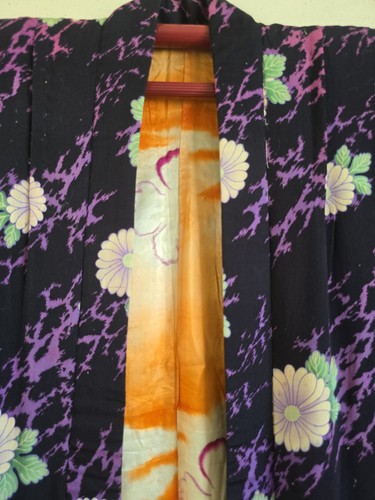 Kleine Größe,1910er Jahre,Antike Japanische Seide KIMONO Jacke Haori,KIMONO Kleid,114 - Bild 4 von 14