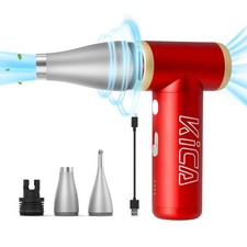 Compressed Air Duster-KiCA JetFan 2S Electric Air Duster,117000 RPM Rechargea...