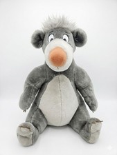 Disney Jungle Book Baloo Plush Stuffed Animal Medium Gray 14-24 in Ages 3  Up