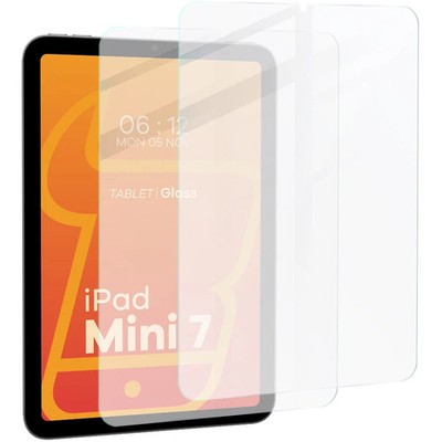 2x Gehärtetes Glas für iPad Mini 7 gen. 2024/6 gen. 2021 Bizon Schutzglas Glas