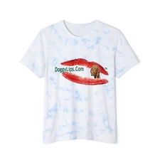 Doggylips Logo Fashion Tie-Dyed T-Shirt