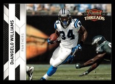 DeAngelo Williams 2010 Panini Threads #18 Carolina Panthers FREE SHIPPING *097