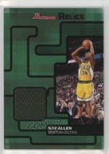 2007-08 Bowman Draft Picks & Stars Relics Ray Allen #BR-RA HOF 1e3h