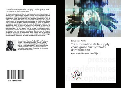 Transformation de la supply chain grâce aux systèmes d'information Samuel Fosso 