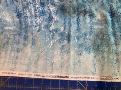 2 1/8 Yards Ombré In Blues By Robert Kauffman