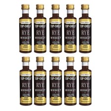 10 x Still Spirits Top Shelf Rye Whiskey Flavouring Essences 50ml Home Brew