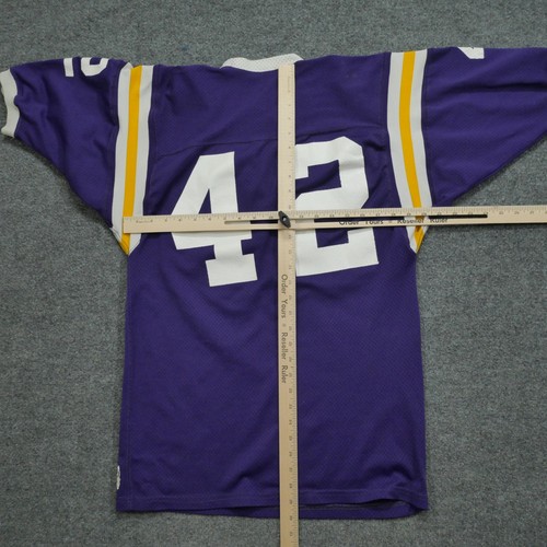 Vintage Sand Strick Trikot Erwachsene groß lila Fußball Sand Aire Wikinger 70er 80er - Bild 11 von 13