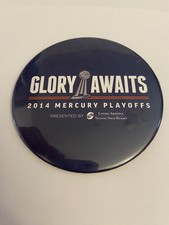 Phoenix Mercury 2014 Playoffs Casino Arizona Pin Back Button P225