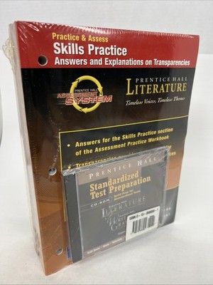 Prentice Hall Literature Copper Grade 6 Assessment Teacher Set CD-ROM Sealed