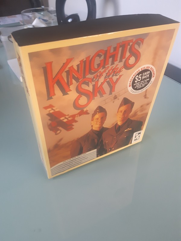 Knights of the Sky - Commodore Amiga  -  Complete - very good condition