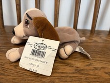 Disney Store Lady and the Tramp Mini Bean Bag Plush 8" VTG