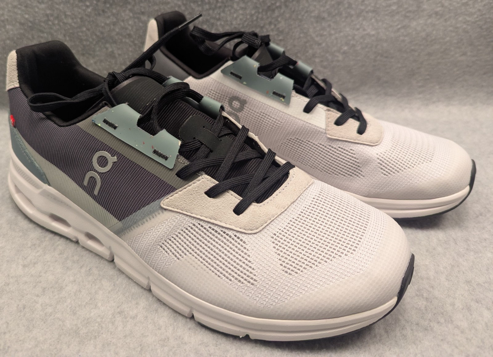 On Cloudrift Swiss Engineering White/Asphalt Runn… - image 1