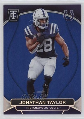2024 Panini Totally Certified Mirror Platinum Blue /149 Jonathan Taylor #38 1g7n