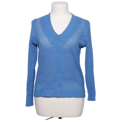s.Oliver, Pullover, Größe: 34, Blau, Polyester/Viskose, Musterstrick, Damen #qQZ