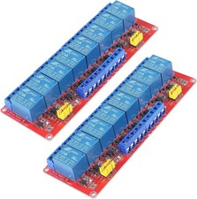 5V 8 Channel Relay Module 2PCS Opto Isolated