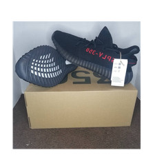 adidas Yeezy Boost 350 V2 Bred Black/Red Low ...
