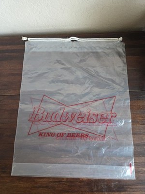 Budweiser King Of Beers Plastic Bag 15X18