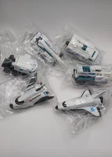 Mini Die Cast Toys Toy  Set of 6  Space Shuttle Spaceship Rocket