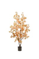 artplants Kunstbaum KirschblüTenbaum Jankfun, Mit BlüTen, Pfirsich, 175Cm