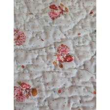 Vintage handmade Strawberry Shortcake Quilt