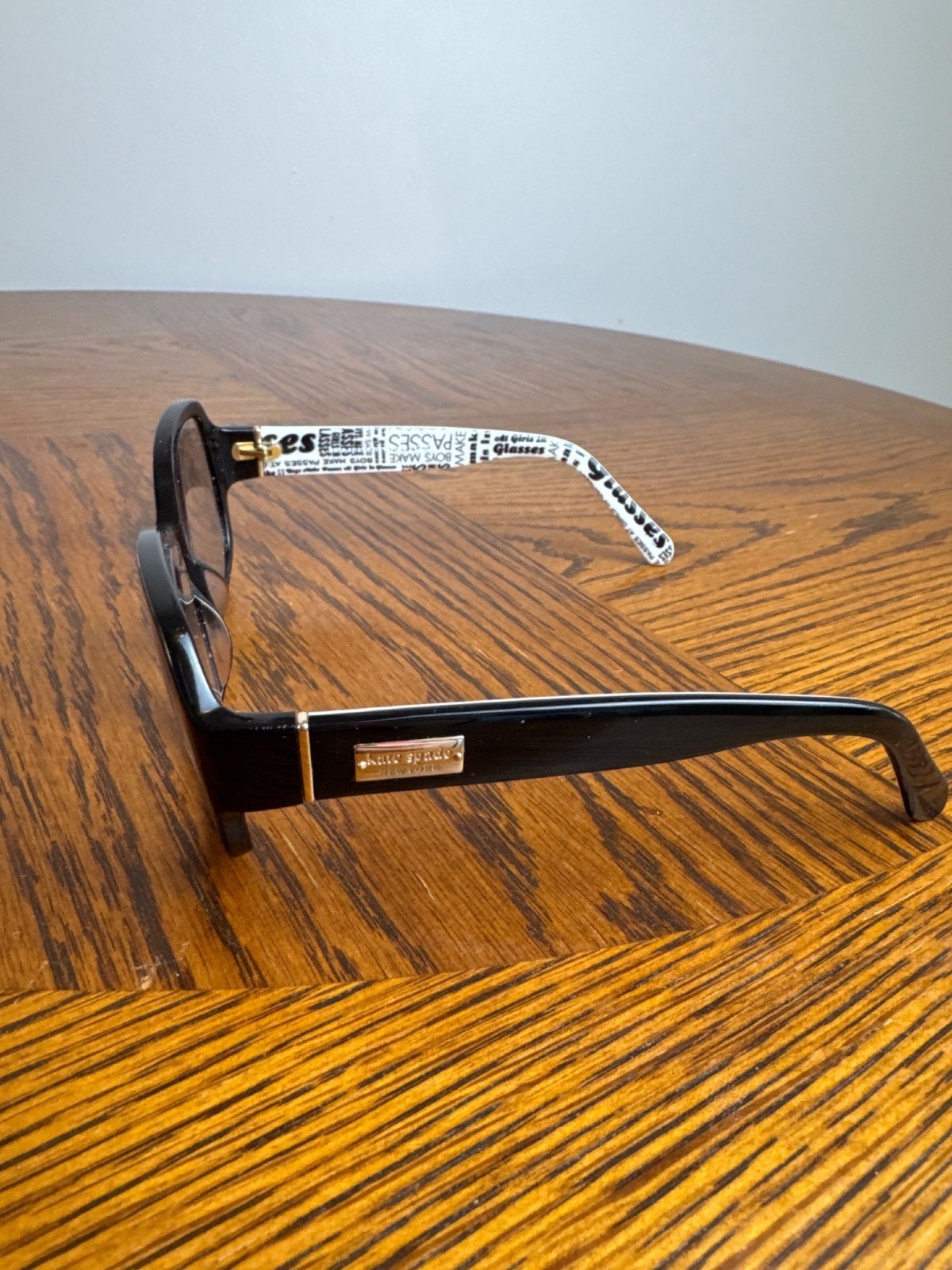 Kate Spade Hello Sunshine Newspaper Print Glasses AKIRA/P/S 9KQRA 54 17 130 Pola thumbnail 3