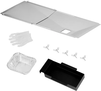 Adjustable Grease Tray with Catch Pan for Nexgril Gas Grill, Universal Drip Pan