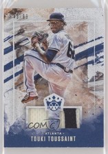 2019 Panini Diamond Kings DK Materials Holo Silver 43/99 Touki Toussaint 1u7