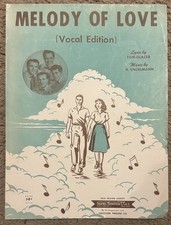 Melody Of Love Sheet Music by H. Engelmann