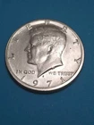 1971 D Kennedy Half Dollar  Off Center Rim  Error - Liberty * Denver *  K502