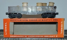 Lionel 2452 Gondola-Barrels-Clear Plastic-Reproduction Box