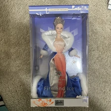 2002 Barbie Mattel Salt Lake Olympics Fire and Ice NRFB #35311