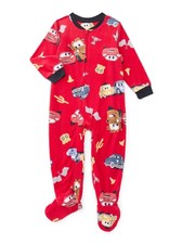 Disney Cars Toddler Boy's McQueen, and Characters Fleece Footed Pajama Sleeper