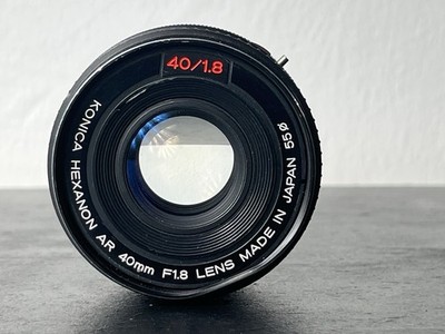 Konica Hexanon AR 40mm 1:1,8 Objektiv Pancake - Beschreibung beachten