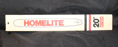 #ad VINTAGE NOS Homelite 20quot; chain saw guide bar GW 20001 BRAND NEW SEALED $74.95