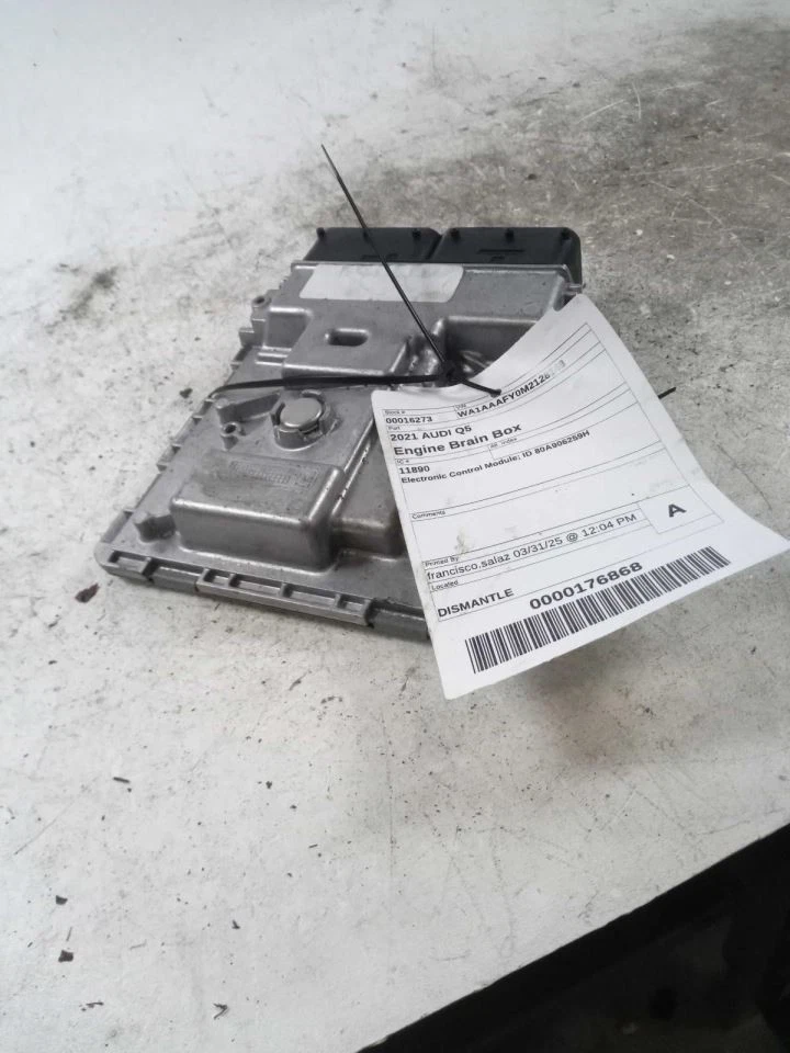 Módulo de control electrónico ECM motor ID 80A906259H compatible con 21 AUDI Q5 420370 Foto 2 de 3