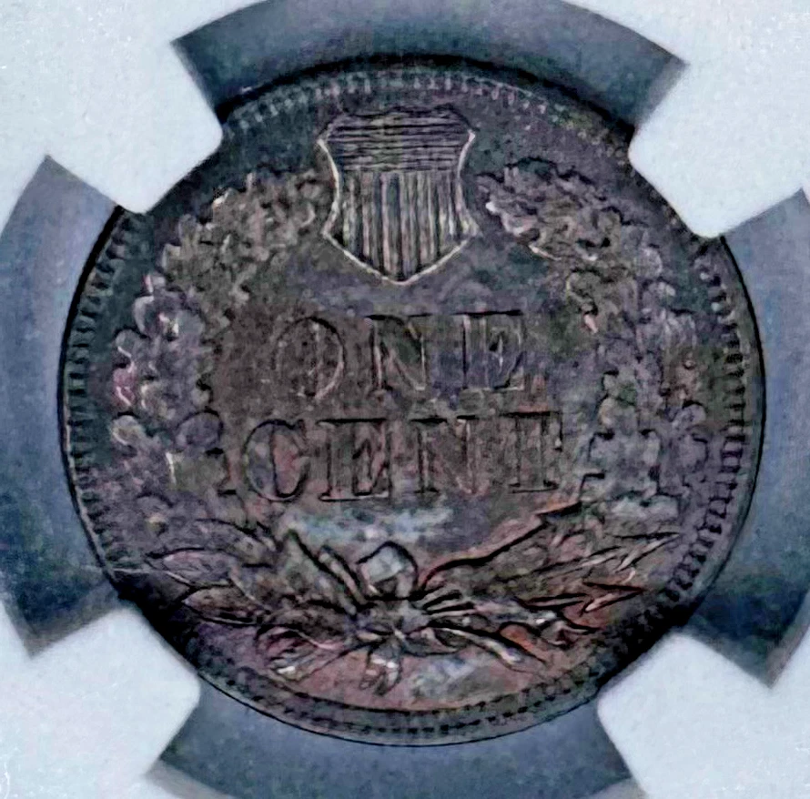 1893 INDIAN HEAD CENT 🔥NGC MS-64-BN CAC 1C SCARCE COIN W/ SOME TONING🔥 - Image 4 of 4