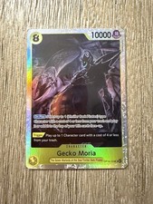 Gecko Moria SR OP14-104 One Piece The Azure Sea's Seven Foil - NM