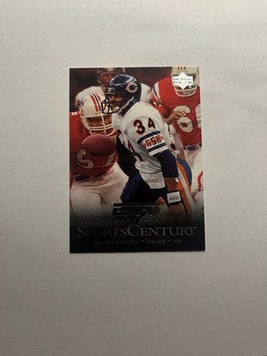 Upper Deck 2005 ESPN Sports Century Walter Payton SC-WP Chicago Bears Insert B1