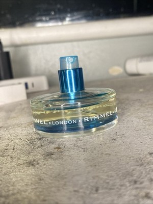 Vintage Rimmel London Cool by Coty Perfume 1 oz 30 ml Blue