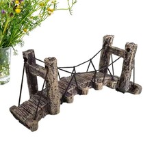 Fish Tank Ornaments For Aquarium Design Decoration Bridge Resin Decor Ornament