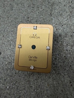 #1940 OMEGA DE VILLE DESIGN 14 x 18mm DIAMANT DIAL ZIFFERBLATT CADRAN