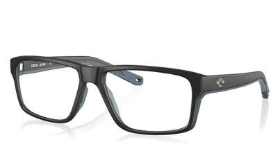 COSTA DEL MAR 06A8014 80140157 OCR 400 MATTE BLACK AUTHENTIC EYEGLASSES 57-16