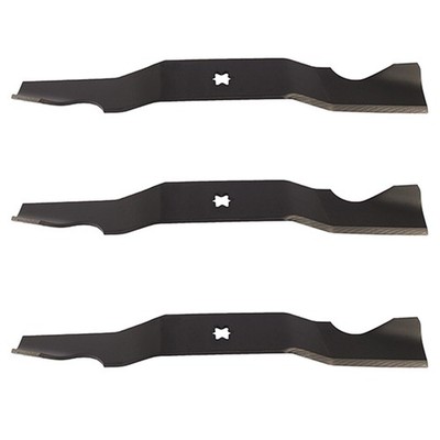 (3) Heavy-Duty Blades Fits Cub Cadet/MTD/Fits Toro 50'' Mowers 742-04053 942-0405