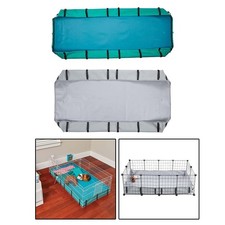 Meerschweinchenkäfig Planenbasis für Gitter, Lebensraum,