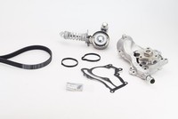 Continental Ctam Wasserpumpe + Keilrippenriemensatz FüR Opel