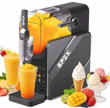 SPZK Slushie Maschine Frozen Drink Maker Eiscreme Smoothie Slushy Maker 2L Schwa