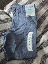 Cat  Jack Toddler Boy's Pull On Blue Shorts Size 6 NWT